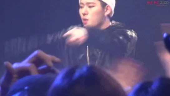 141224 Black Christmas Party :: Block B - Unordinary girl (ZICO)