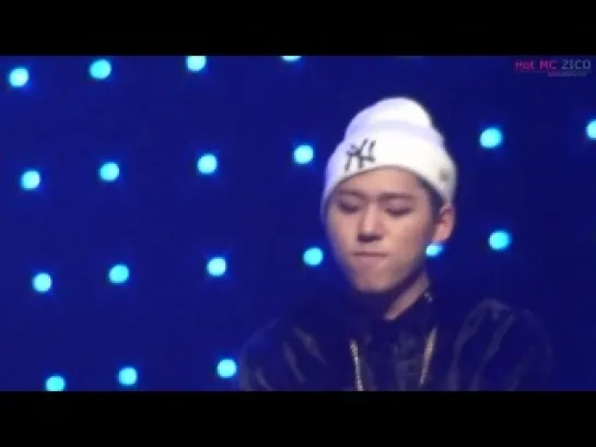 141224 Black Christmas Party :: Block B - Romantically (ZICO)