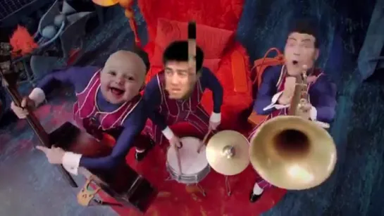 We are number one but the instruments are replaced with samples from various gay porn videos.