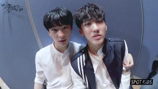 [180607] Stray Kids » Chang Bin & Hyun Jin » SPOT KIDS