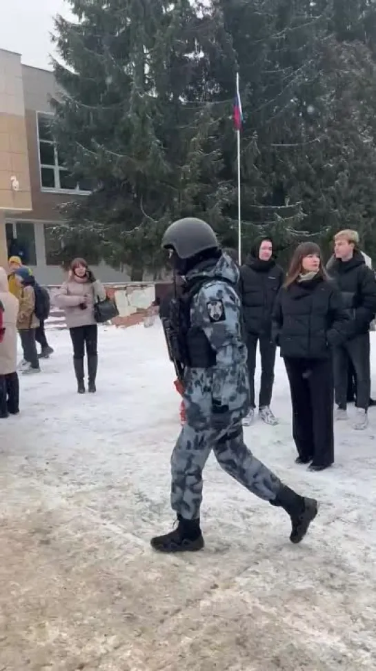 Эвакуация школьников в Обнинске