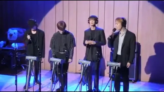 Шайни спели песню "Good Evening" на SBS Power FM Cultwo Show