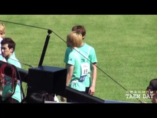 2Мin ✰ 110827 [fancam]: hip thrusting @ MBC 3rd Idol Star Athletics Championships