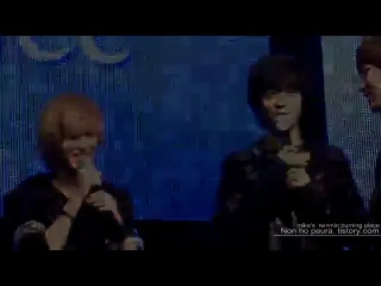 110220-[Fancam] SHINee 2Min moments @ Santafe Special Event.flv