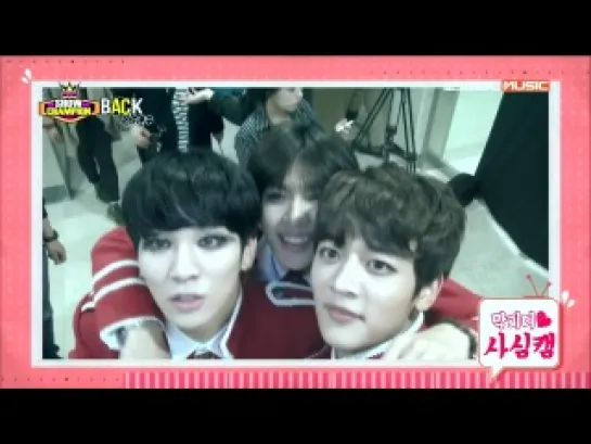 131026 SHINee @ Show Champion Backstage