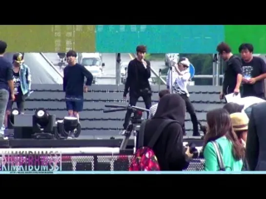 131006 SHINee - Dream Girl + Sherlock @ Gangnam Hallyu Festival Comeback Special Rehearsal