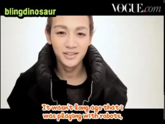 111206 Vogue Korea Shoot I, Robot - 2Min [English Subbed]