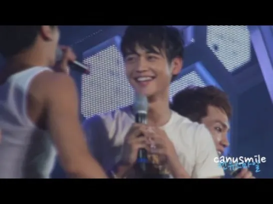 120721 Cutie Minho Interview @ SHINee World Concert II