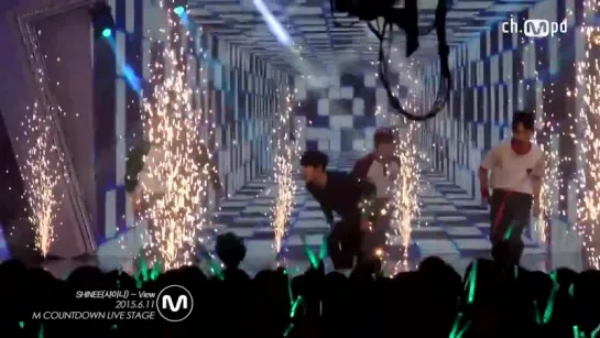 [MPD직캠] 150611 샤이니 직캠 View SHINee Fancam @ Mnet MCOUNTDOWN