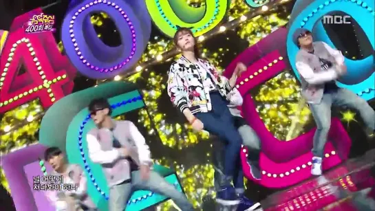 140308 SHINee's Minho & Sohyun - Why Do You @ Music Core