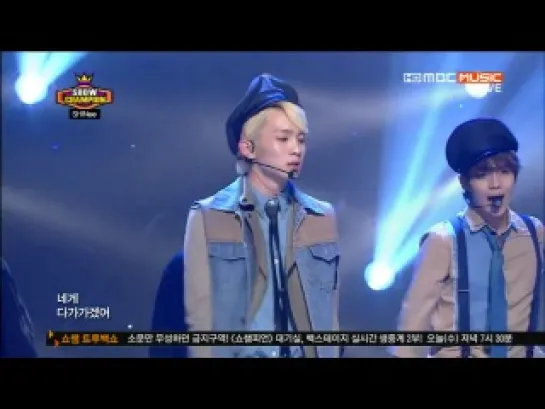 130501 SHINee - Interview + SHINe + Why So Serious? @ MBC Show Champion