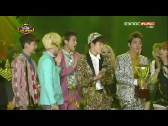 130320 SHINee - Dream Girl + Winning + Encore @ MBC Music Show Champion