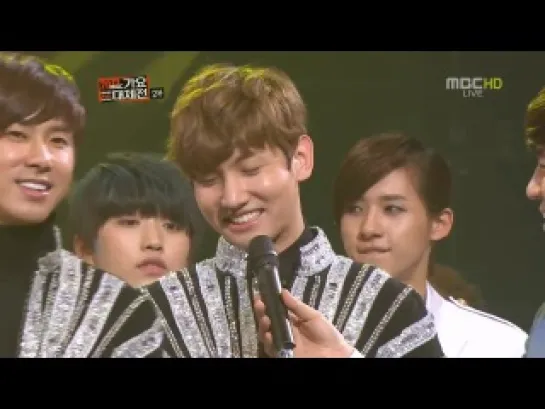 121231 New Years Countdown @ MBC Gayo Daejun