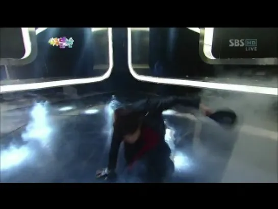 121229 S.M. The Performance - Intro + Spectrum @ SBS Gayo Daejun