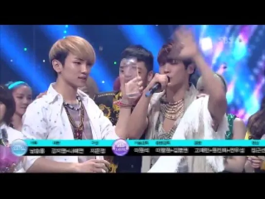 SHINee [Sherlock] Mutizen Song @SBS Inkigayo 인기가요 20120415