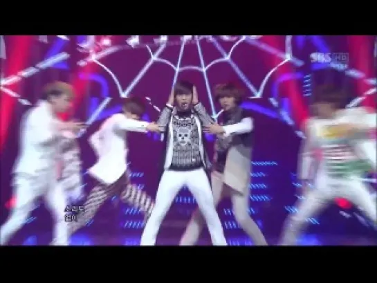 120408 INKIGAYO: SHINee - SHERLOCK