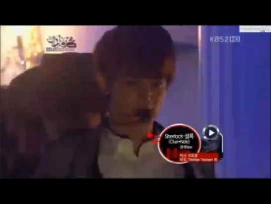 120324 SHINee - Stranger & Sherlock @ Music Bank