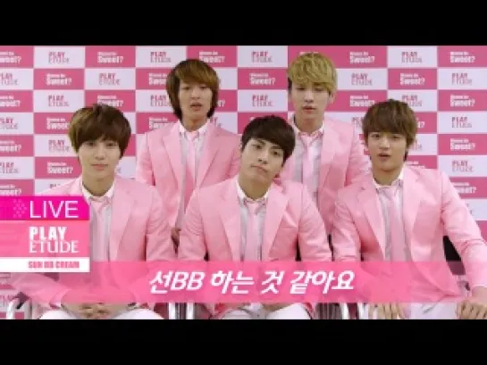 SHINee - Etude House Swimming Cheer message