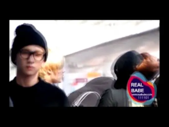 [fancam] 111101 SHINee @ Incheon Airport to London