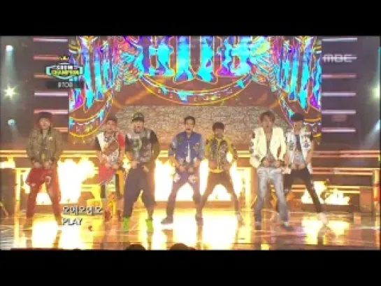 BTOB - WOW, 비투비 - 와우, Show Champion 20120925