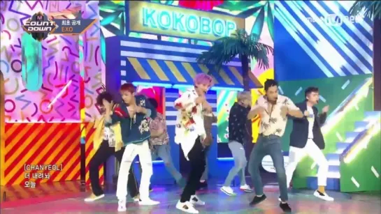 EXO - Ko Ko Bop [Comeback Stage] @M COUNTDOWN [170720]