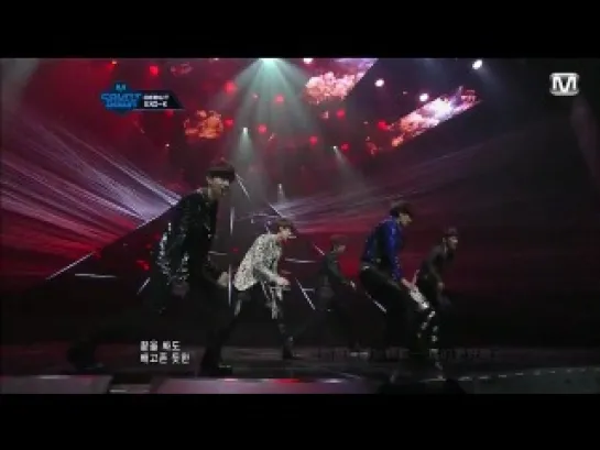 [LIVE] 120412 EXO-K - “History” & “MAMA” M! Countdown (Debut Stage)