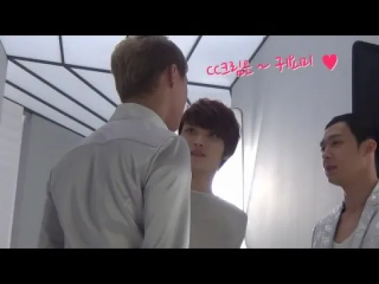 JYJ на съёмках рекламы Tony Moly [05/05/2013 ]