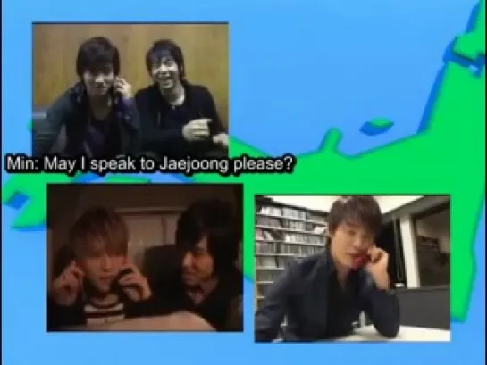 This is what happens when DBSK tries to phone one another at the same time.