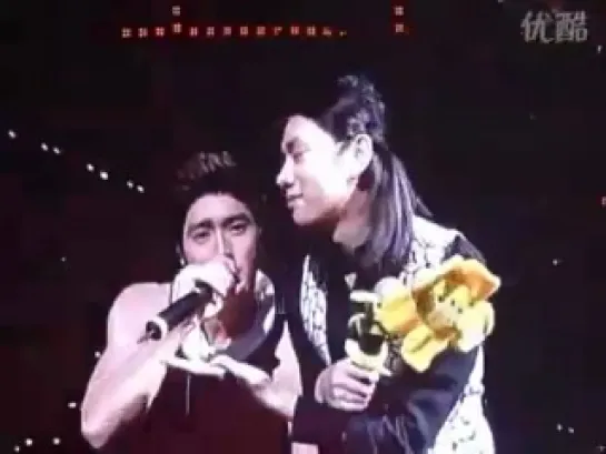 [FANCAM] 100307 SiChul {SiWon x HeeChul} kiss @SS2 Encore in Shanghai