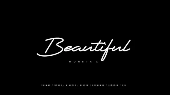 MONSTA X - Beautiful (Japanese ver.)