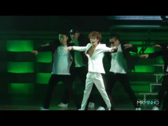 [fancam] 110716 HOT MINHO - OMG @ SHINee 1st concert in Taiwan