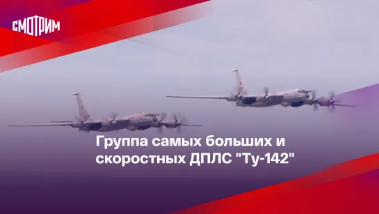 Группа самых больших и скоростных ДПЛС "Ту-142"