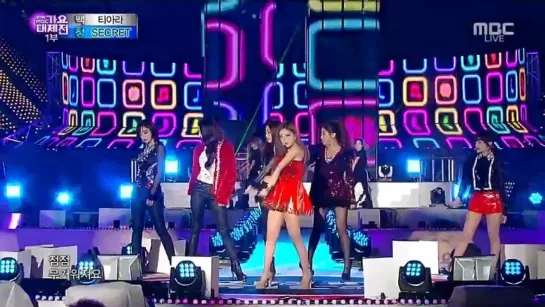 141231 T-ara at MBC Gayo Daejun - 리듬속의그춤을+Sugar Free Remix