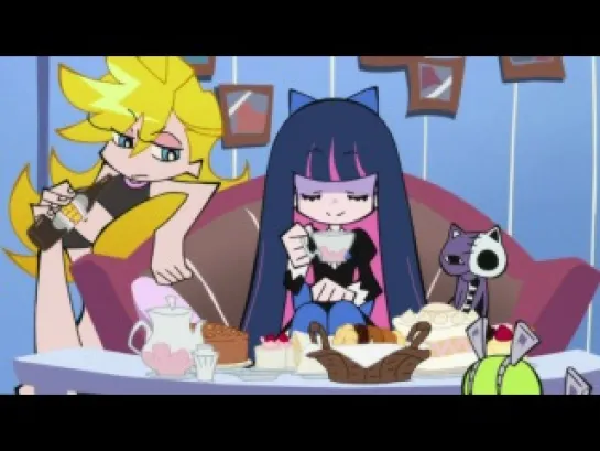 Panty & Stocking with Garterbelt / Труська, Чулко и пресвятой Подвяз [4 of 13](Русская Озвучка от Ancord)