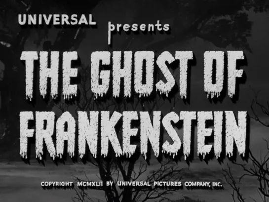 Призрак Франкенштейна (Дух Франкенштейна) / Ghost of Frankenstein [1942]