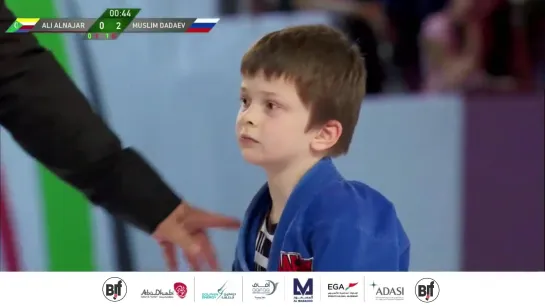 Muslim Dadaev vs Ali Alnajar #worldPro19 #bjf_kids #нашинаWorldPro19