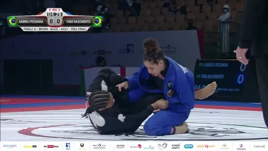 fin Gabrieli Pessanha vs YARA NASCIMENTO 95 kg #worldpro2020