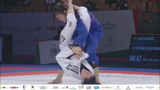 Larissa Santos quick armbar (Самый быстрый сабмишен дня)