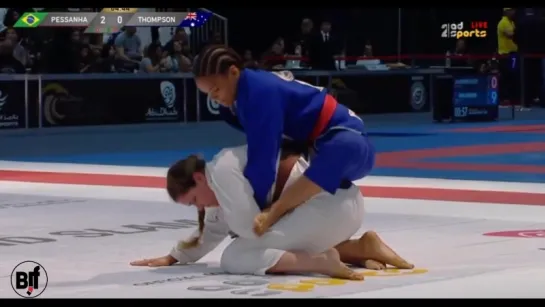 Shantelle Thomson vs Gabrieli Pessanha 4f Abu Dhabi Grand Slam Los Angeles