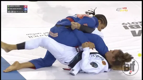 Gabrieli Pessanha vs YARA SOARES DO NASCIMENTO FEMALE /ADULT / 95KG AJP Grand Slam 18/01/2020