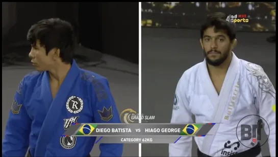 Diego Pato Batista vs Hiago George MALE / BLACK / ADULT / 62KG AJP Grand Slam 18/01/2020