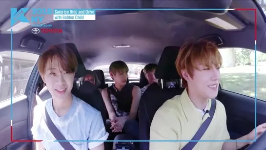 [VK][180808] Golden Child @ Surprise Ride and Drive Ep. 2