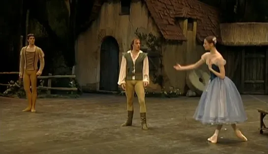 Svetlana Zakharova, Roberto Bolle - Entree de Giselle (La Scala)