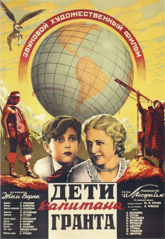 Дети капитана Гранта (1936) СССР