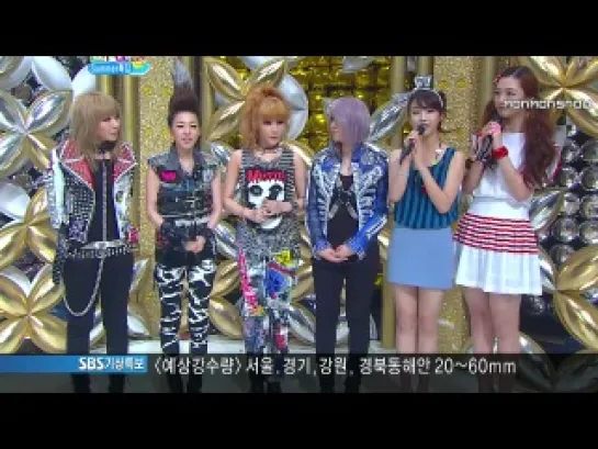 [Интервью] 2NE1 @ SBS Inkigayo (26.06.11)