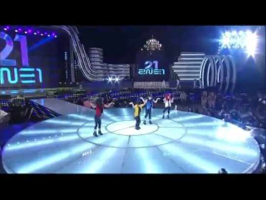 [SBS Gayo Daejun 2010] Mini 2NE1 at Opening