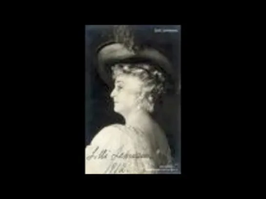 Lilli Lehmann sings Franz Schubert "Der Erlkönig", op. 1 (D. 328)