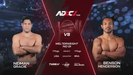 Neiman Gracie vs Ben Henderson - No-gi Main event - ABU DHABI EXTREME CHAMPIONSHIP 1 (2023)