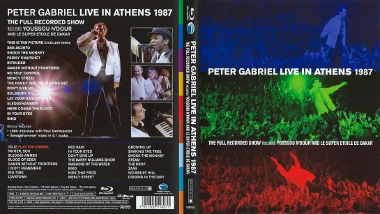 Peter Gabriel - 'Live In Athens' 1987 (FHD)