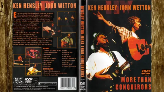 Ken Hensley & John Wetton - 'More Than Conquerors' 2002